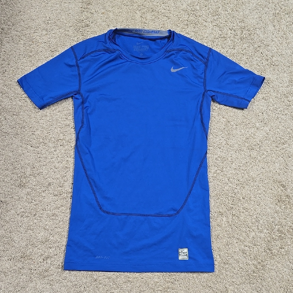 Nike Blue Dri-FIT T-Shirt Mens Size Large